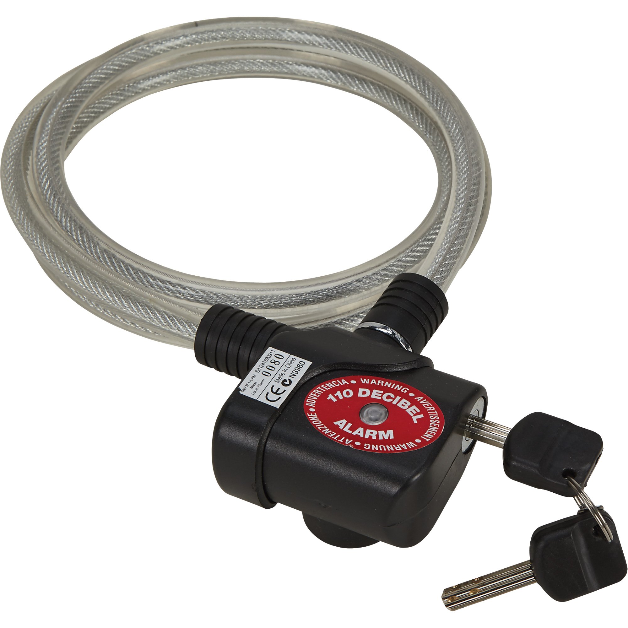 Lock Alarm with 5ft. Cable
